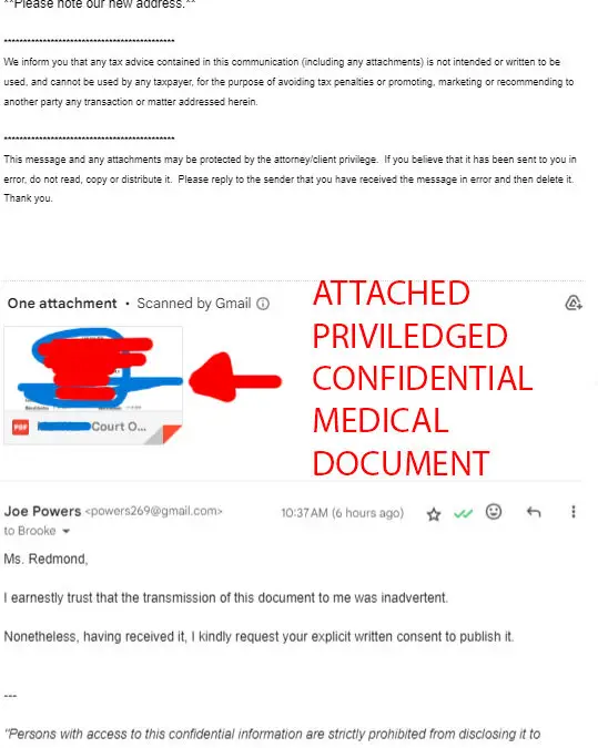 Did Brooke Redmond Violate Idaho Rule Of Professional Conduct 1.6(a) & Federal HIPAA Laws?